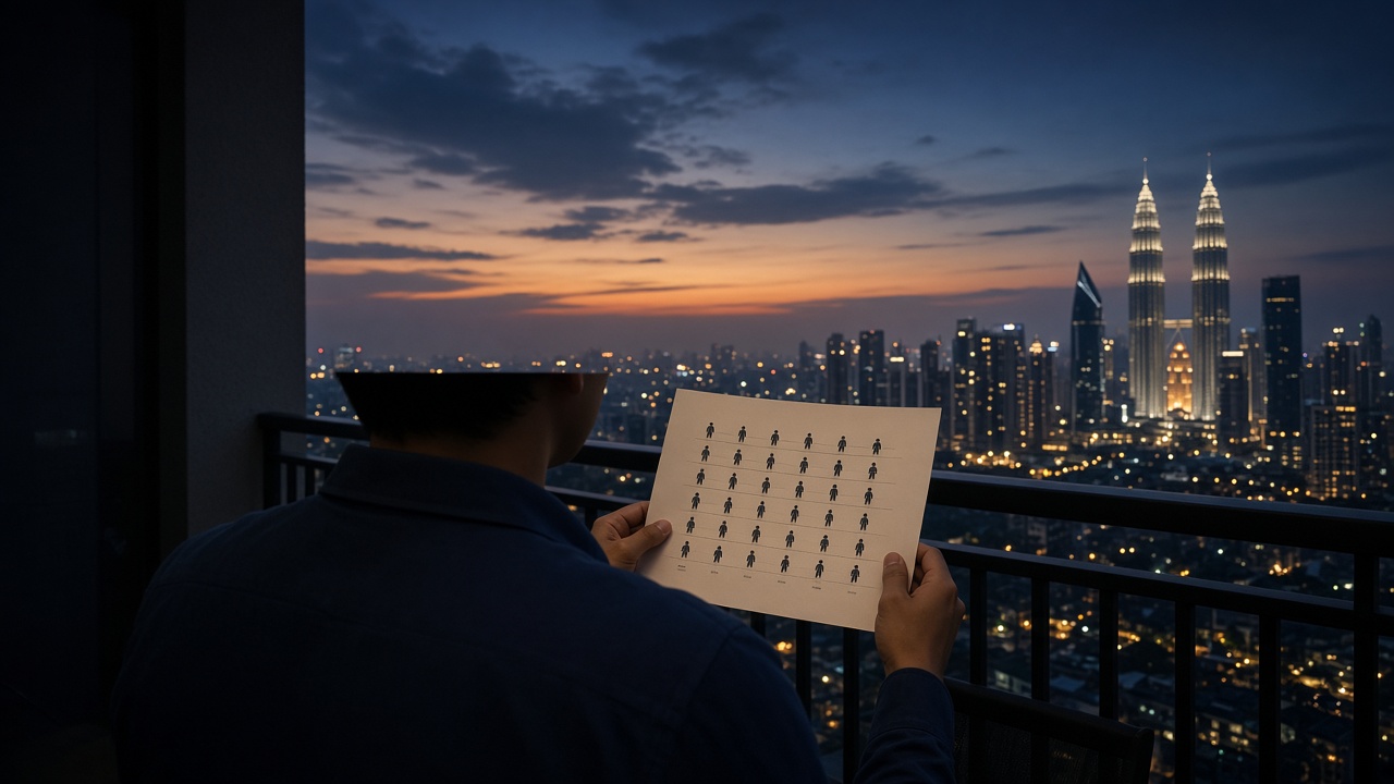 Balcony match preparation for a Drem Fantasy App team in Malaysia